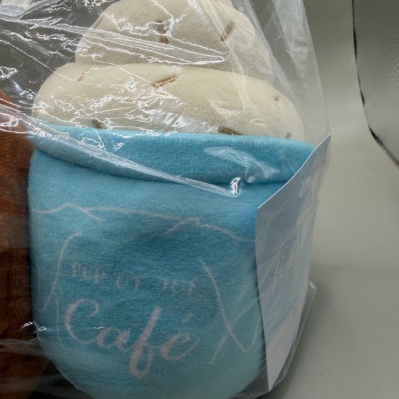 Plush Cookie and Cappuccino Dog Toy Set - Picture 2 of 3